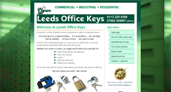 Desktop Screenshot of leedsofficekeys.co.uk